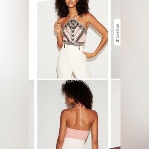 NWT beautiful halter bodysuit!
